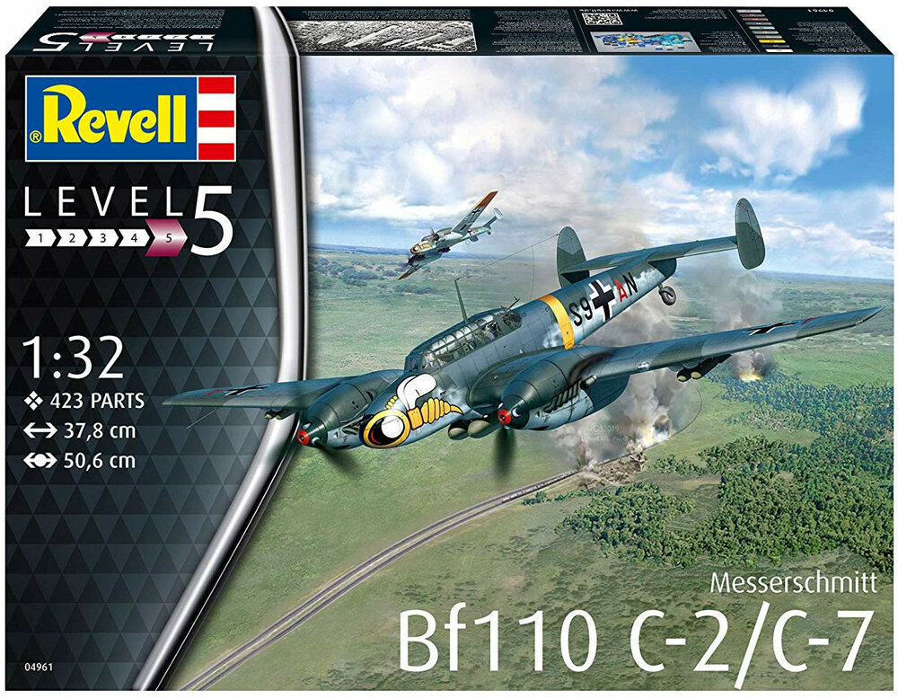 Revell 04961 Messerschmitt Bf110 C-7 1:32