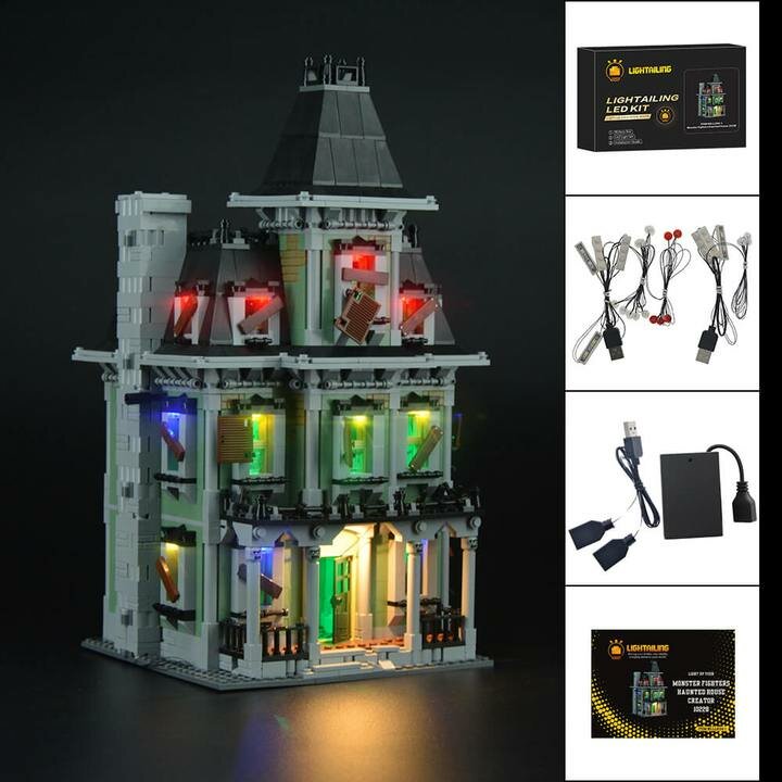 LED Verlichting LEGO 10228 Monster Fighters Haunted House