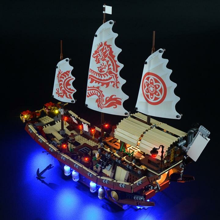 LED Verlichting voor LEGO Ninjago 70618 Destiny&#039;s Bounty