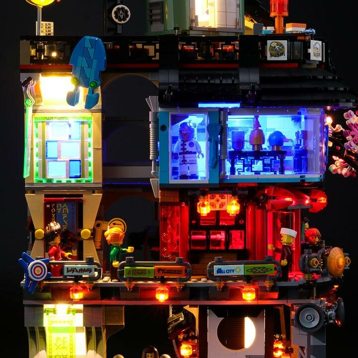 LED Verlichting voor LEGO 70620 Ninjago City