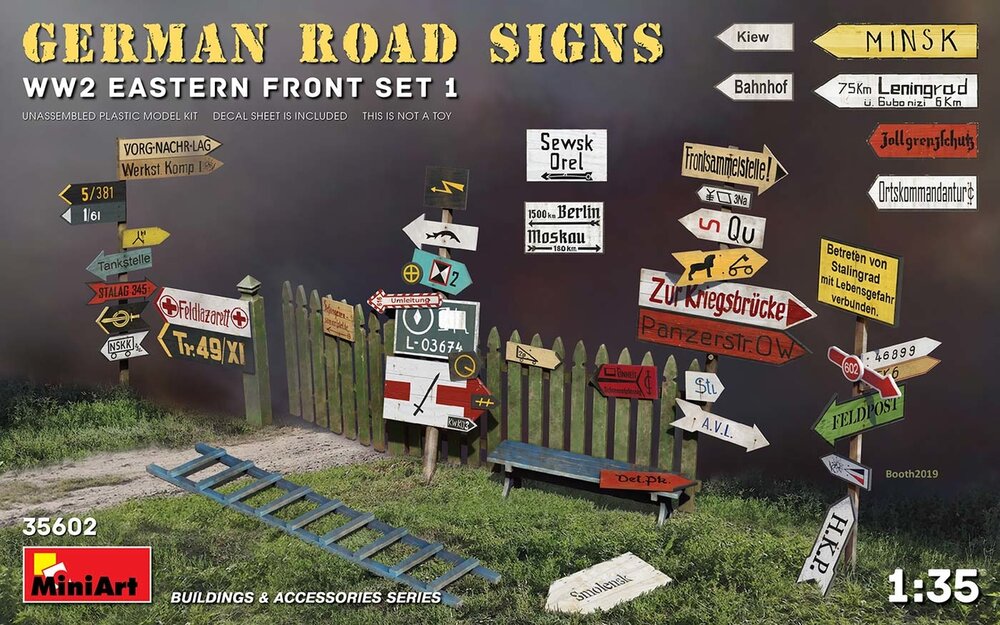 MiniArt 35602 German Road Signs WW2 1:35