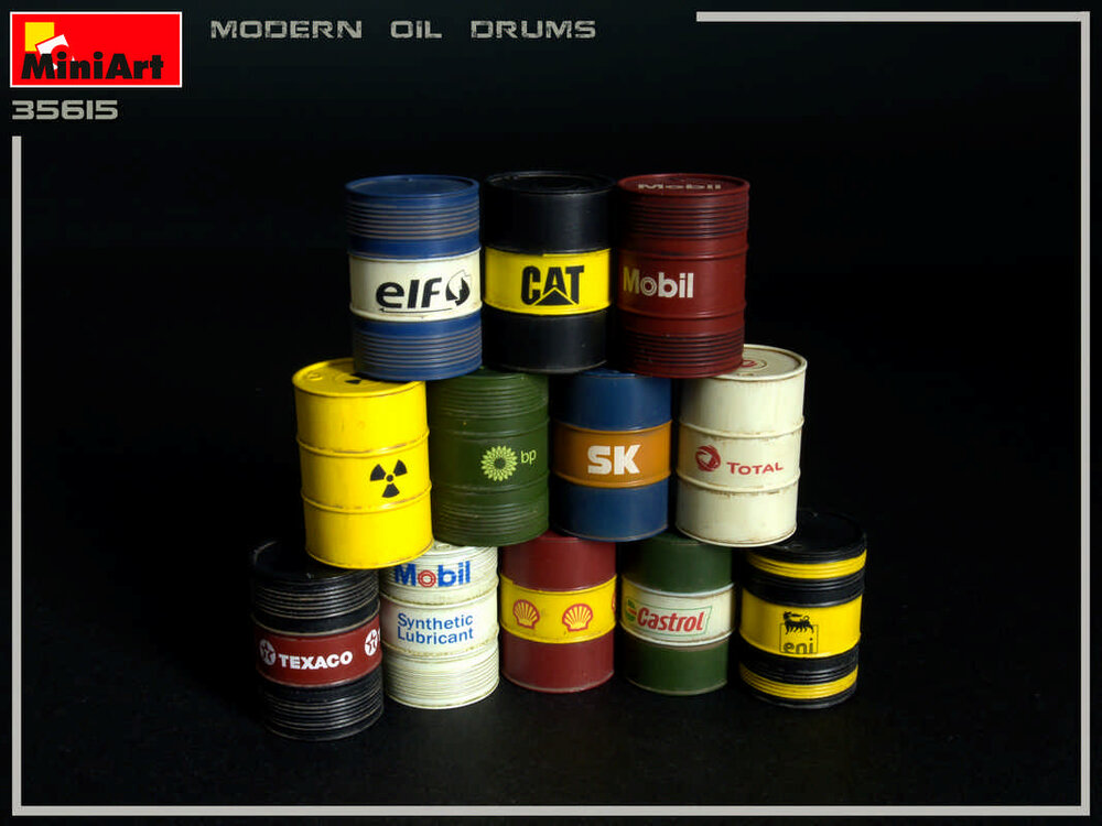 MiniArt 35615 Modern Oil Drums 1:35