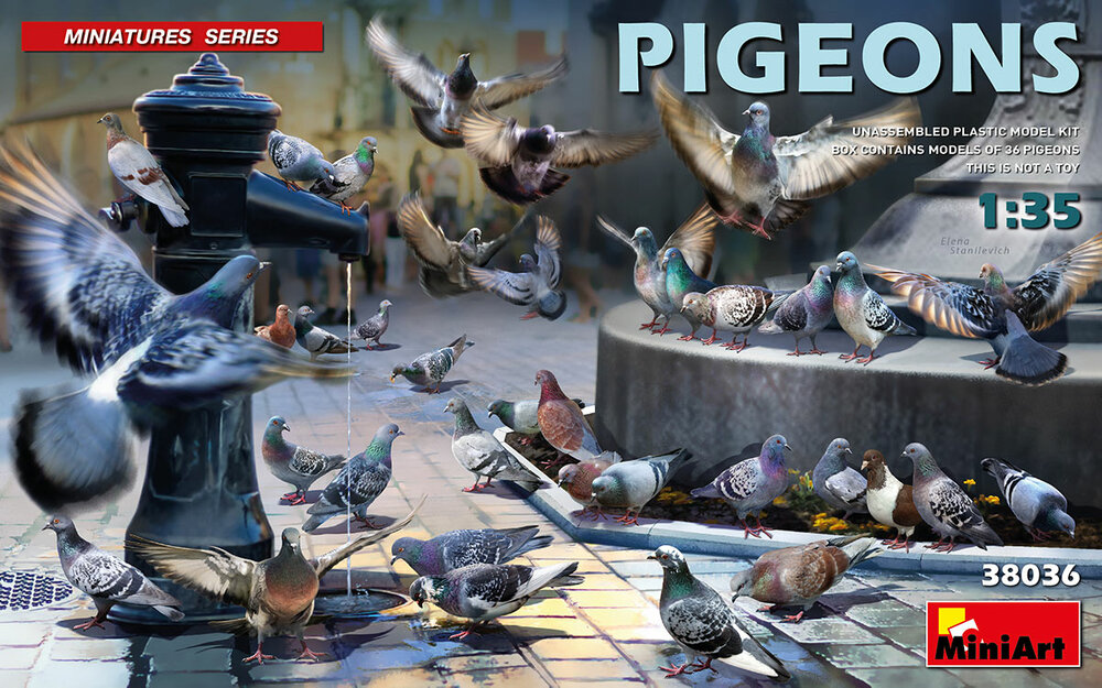 MiniArt 38036 Pigeons 1/35