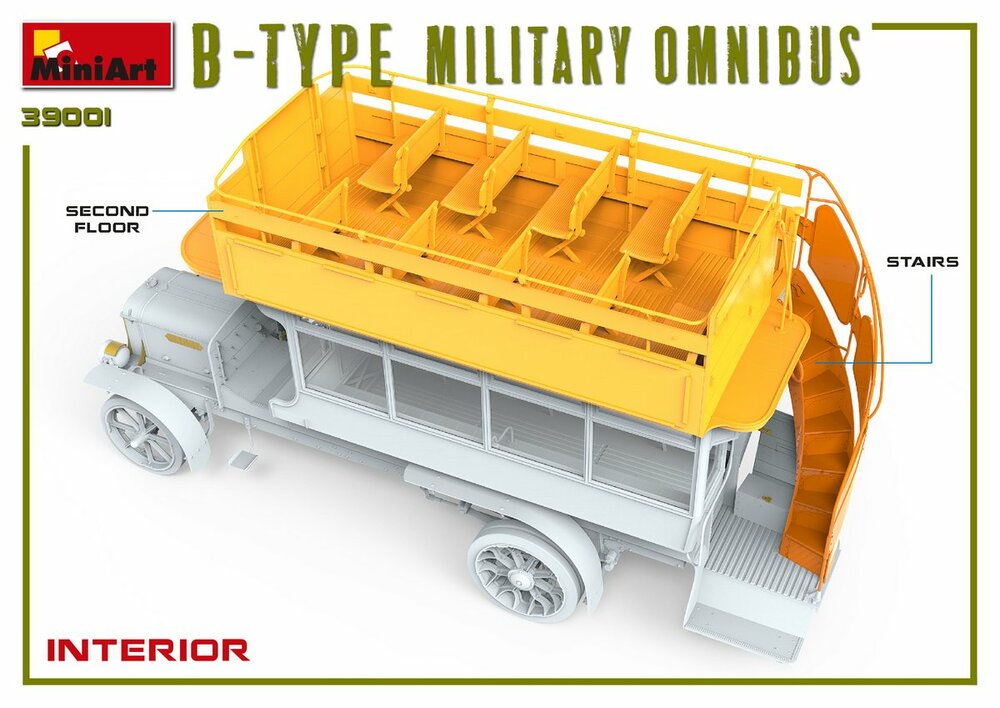MiniArt 39001 B-TYPE Military Omnibus 1/35