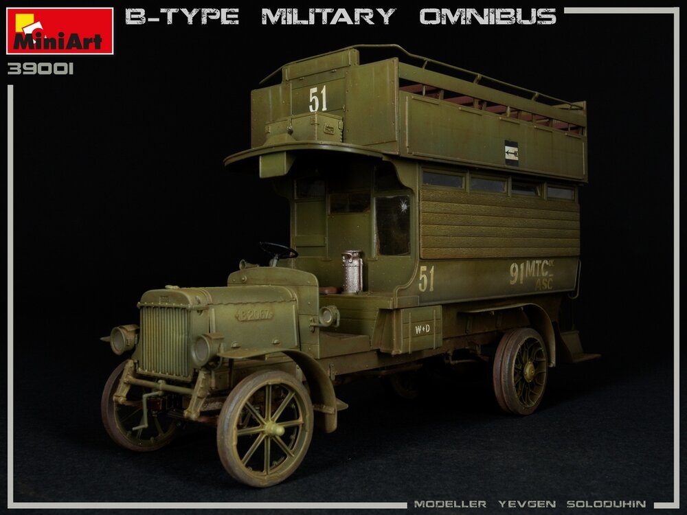 MiniArt 39001 B-TYPE Military Omnibus 1/35