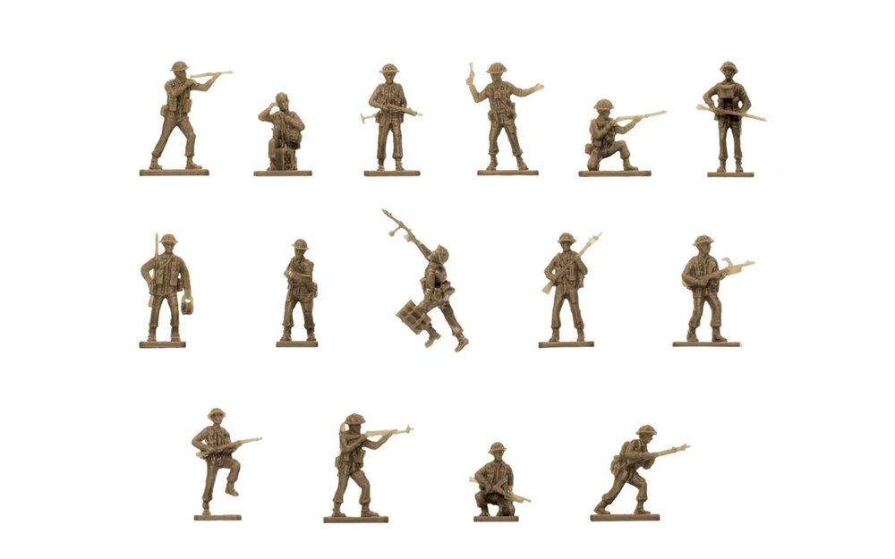 Airfix 00763V WWII British Infantry N. Europe 1:76
