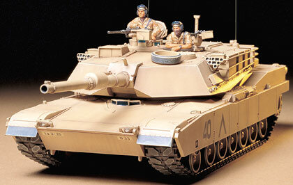 Tamiya 35156 U.S. M1A1 Abrams 120mm Gun Main Battle Tank 1/35