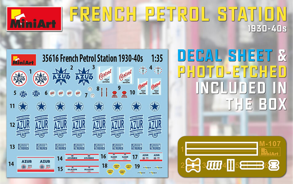 MiniArt 35616 French Patrol Station 1930-40s 1/35