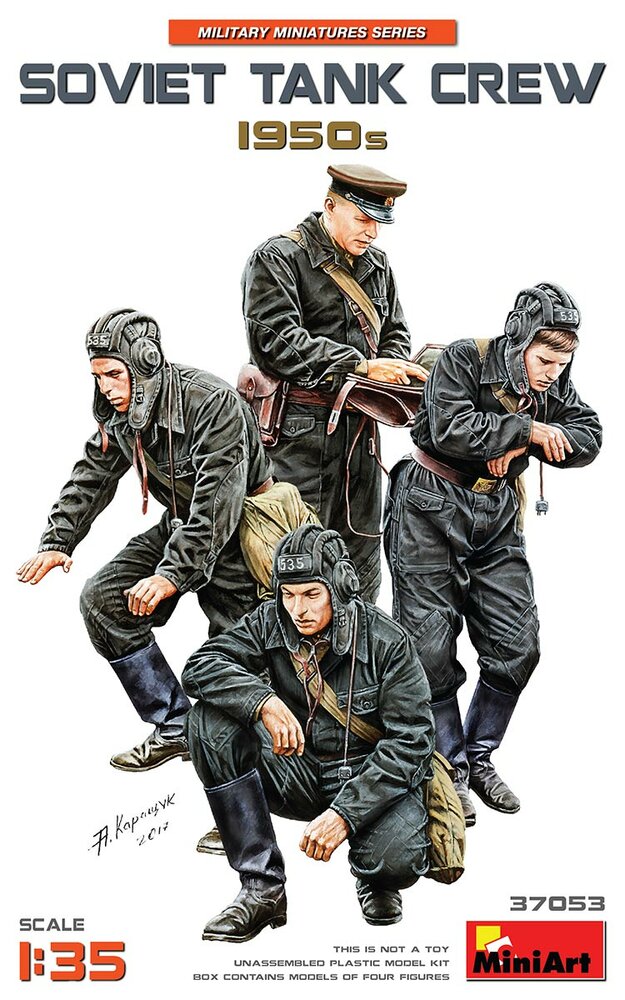 MiniArt 37053 Soviet Tank Crew 1950s 1/35