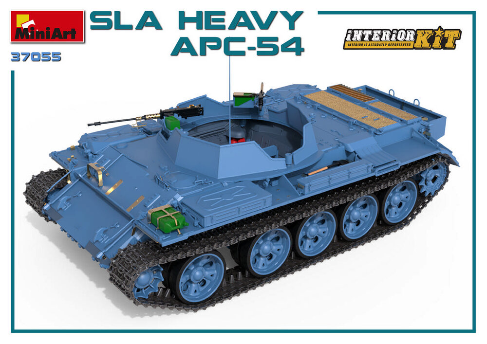 MiniArt 37055 SLA HEAVY APC-54. INTERIOR KIT 1/35