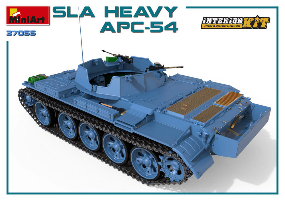 MiniArt 37055 SLA HEAVY APC-54. INTERIOR KIT 1/35