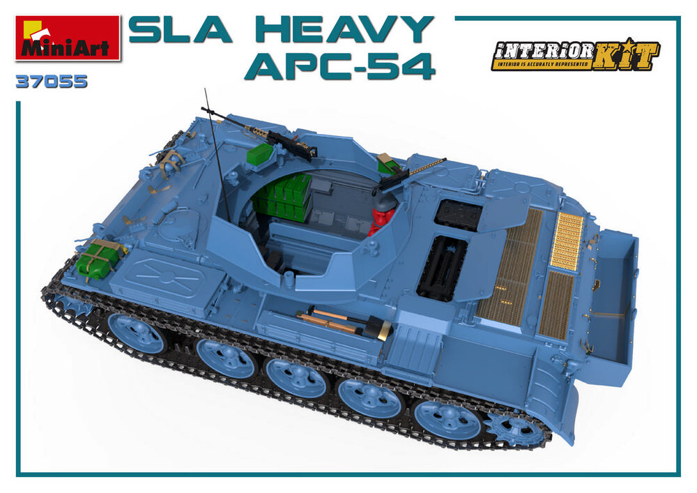MiniArt 37055 SLA HEAVY APC-54. INTERIOR KIT 1/35