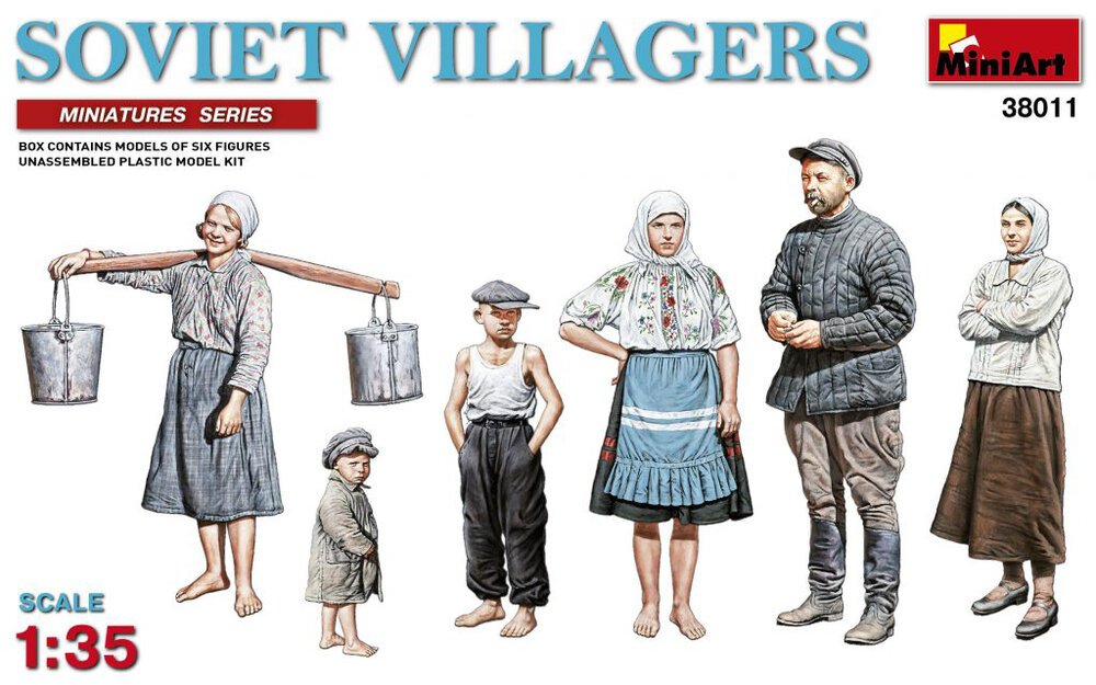 MiniArt 38011 Soviet Villagers 1/35