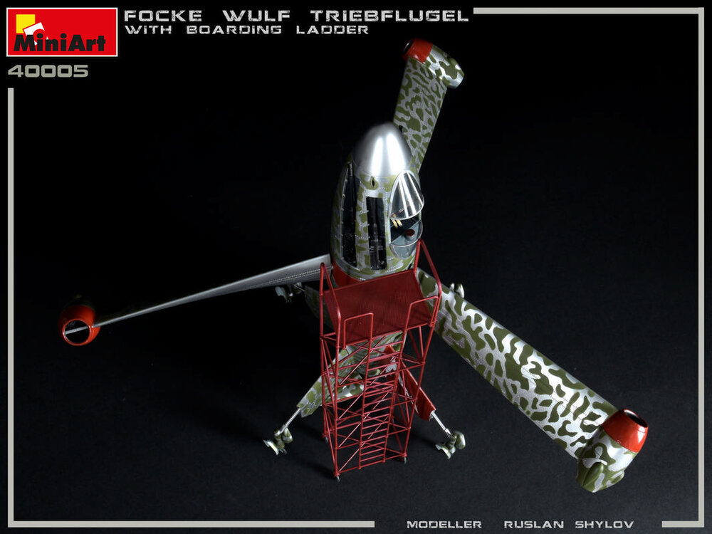 MiniArt 40005 Fw Triebflugel With Boarding Ladder 1/35
