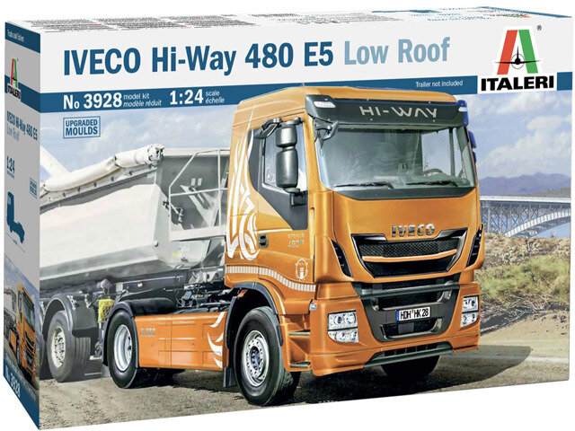 Italeri 3928 Iveco Hi-Way 480 E5 Low Roof 1:24