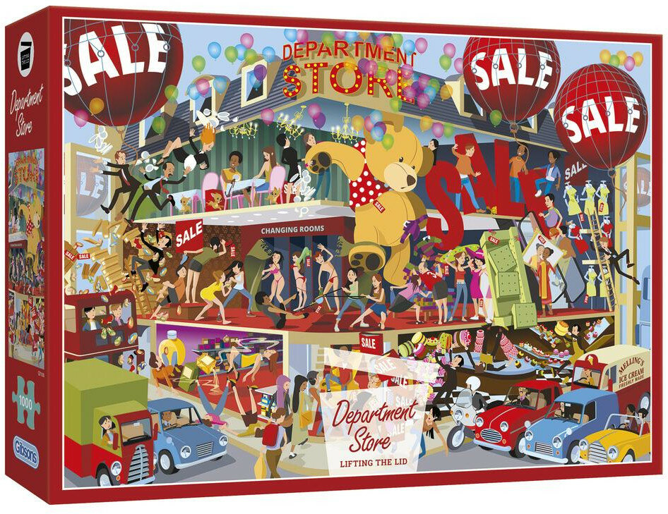 Gibsons Lifting the Lid Department Store G7108 Puzzel