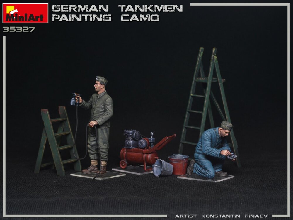 MiniArt 35327 German Tankmen Camo Painting 1/35