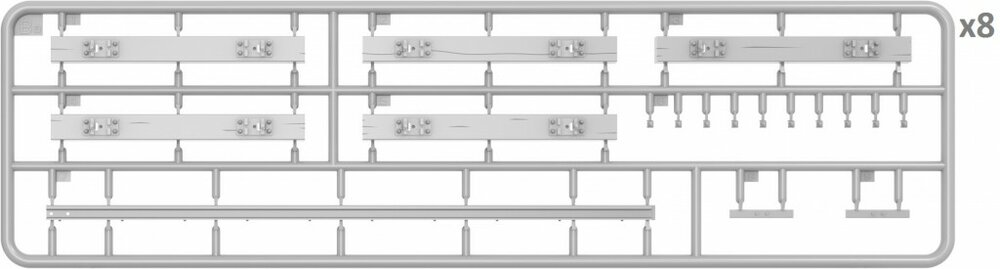 MiniArt 35561 Railway Track European Gauge 1/35