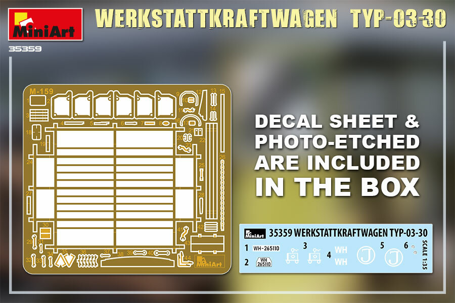 MiniArt 35359 Werkstattkraftwagen Typ-03-30 1/35