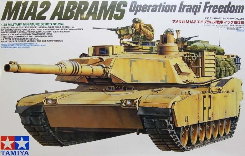 Tamiya 35269 US M1a2 Abrams Operation Iraqi Freedom 1/35