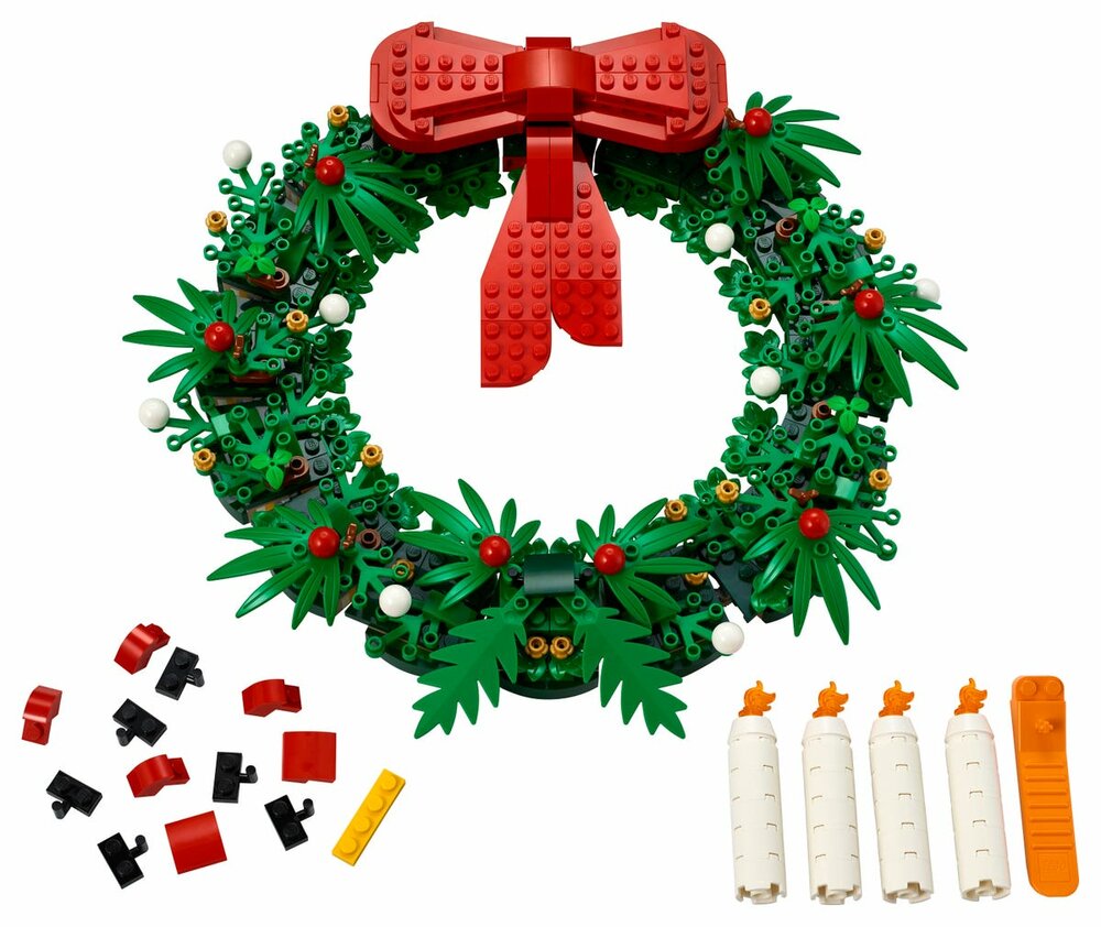 LEGO 40426 Kerstkrans 2-in-1