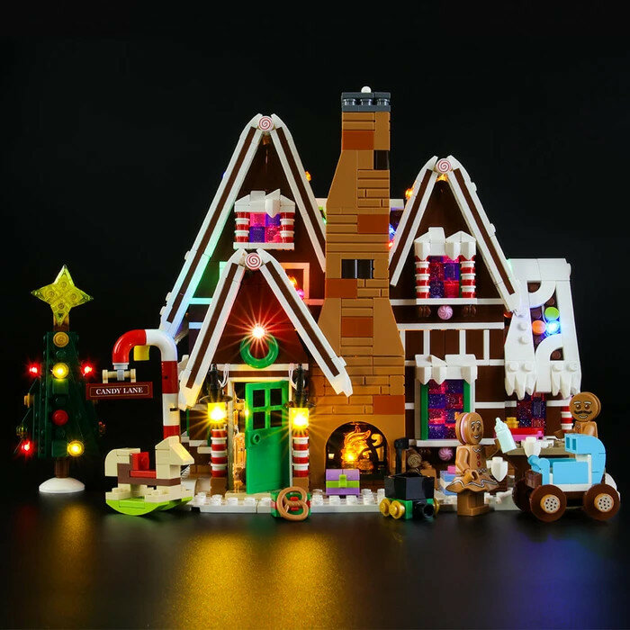LEGO 10267 Peperkoekhuisje met LED Verlichting