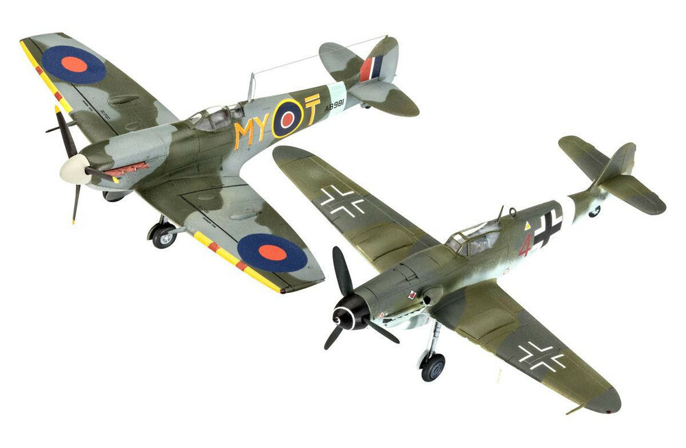 Revell 03710 Combat Set Messerschmitt Bf109G-10 &amp; Spitfire Mk.V 1:72