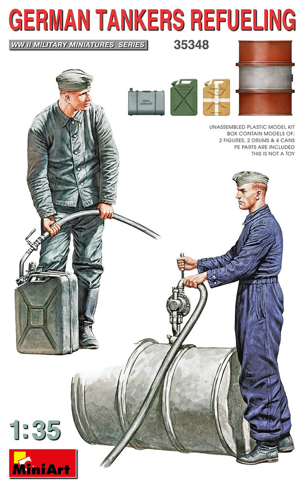 MiniArt 35348 German Tankers Refueling 1/35