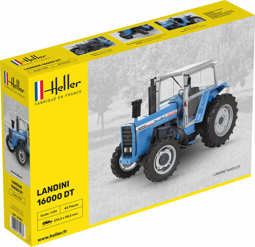 Heller 81403 Landini 16000 DT 1:24