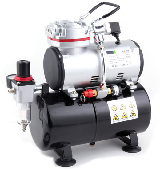 Compressor met Luchttank