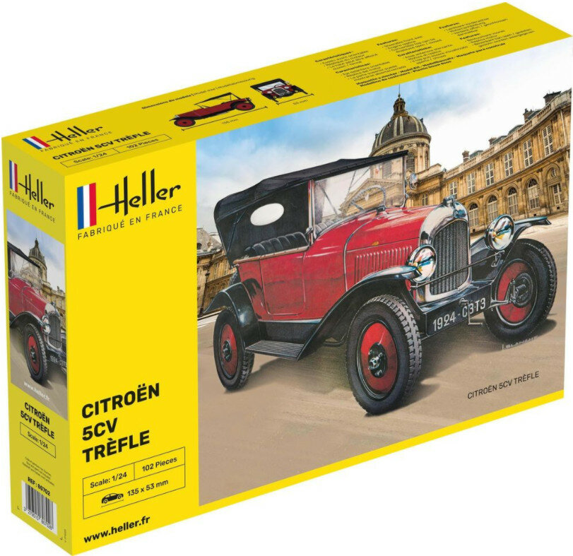 Heller Citroen 5CV Trefle 1:24