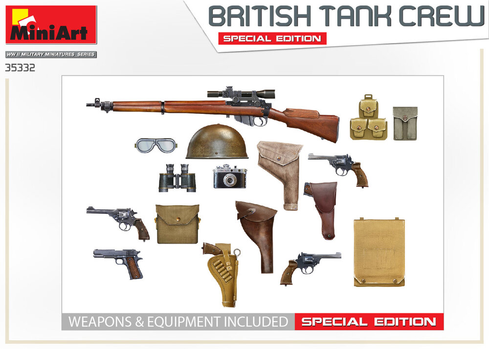 MiniArt 35332 British Tank Crew. Special Edition 1/35