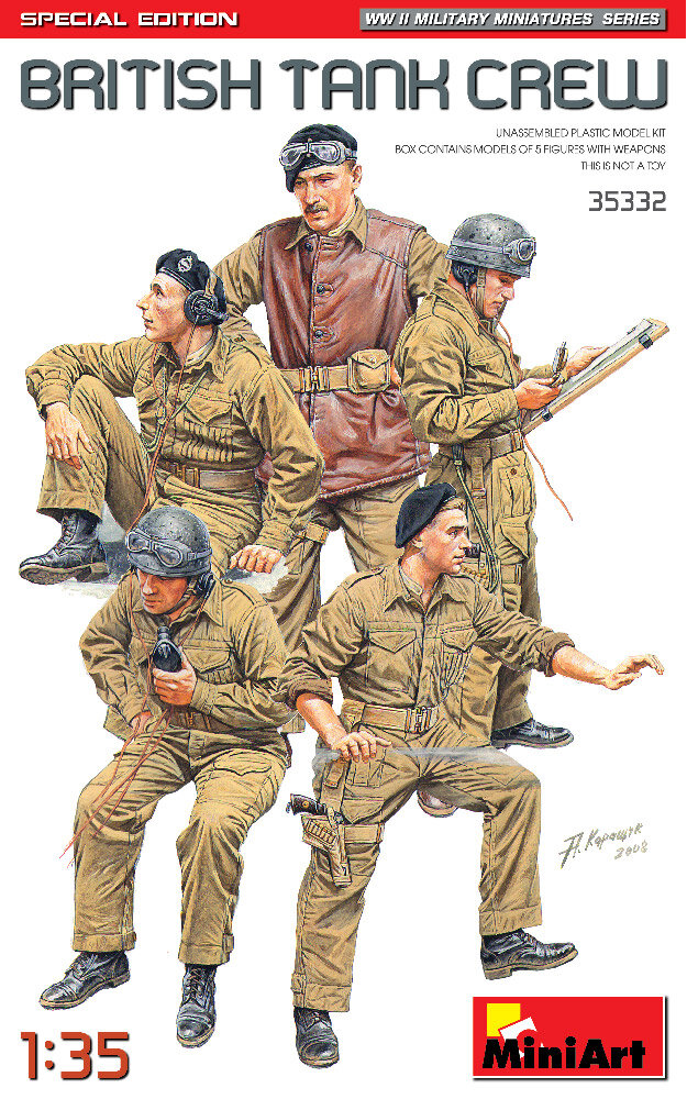 MiniArt 35332 British Tank Crew. Special Edition 1/35