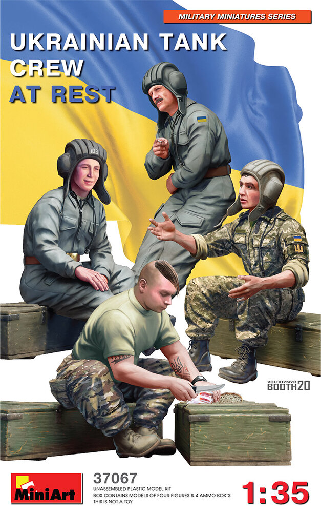 MiniArt 37067 Ukrainian Tank Crew at Rest 1/35
