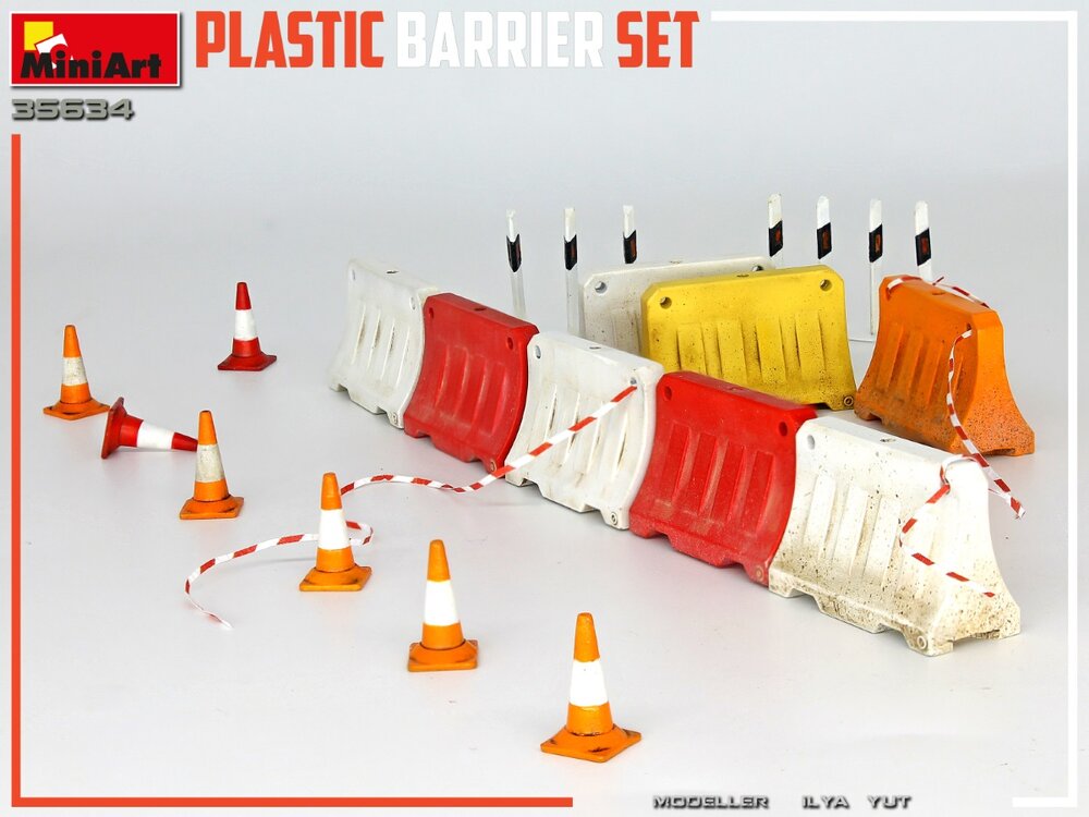 MiniArt 35634 Plastic Barrier Set 1/35