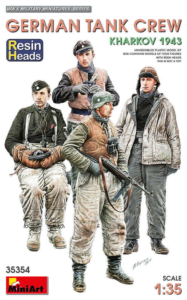 MiniArt 35354 German Tank Crew Kharkov 1/35