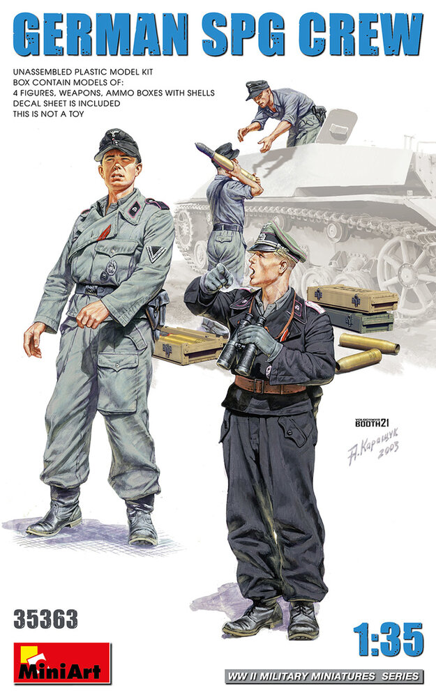 MiniArt 35363 German SPG Crew 1/35