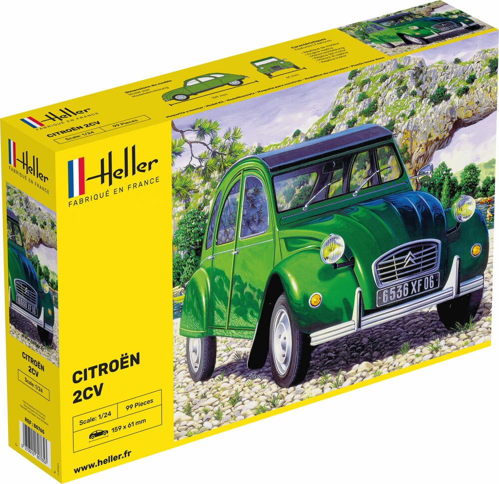 Heller Citroen 2 CV 1/24 (80765)