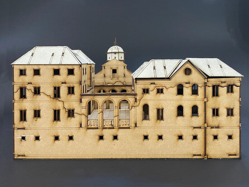 Italeri 6198 Montecassino Abbey 1944 Breaking the Gustav Line 1:72