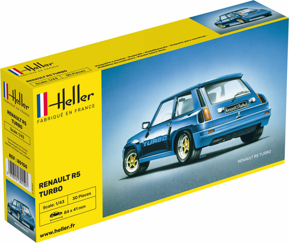 Heller 80150 Renault R5 Turbo 1/43