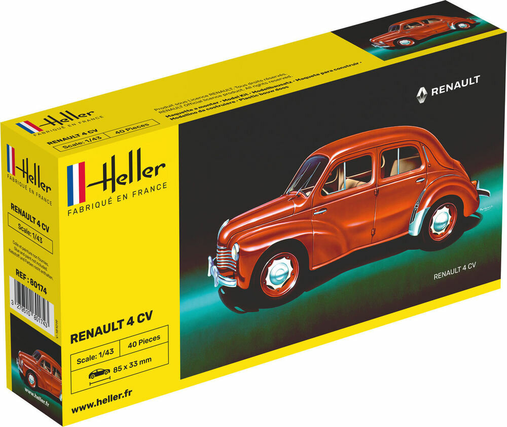 Heller 80174 Renault 4CV 1/43