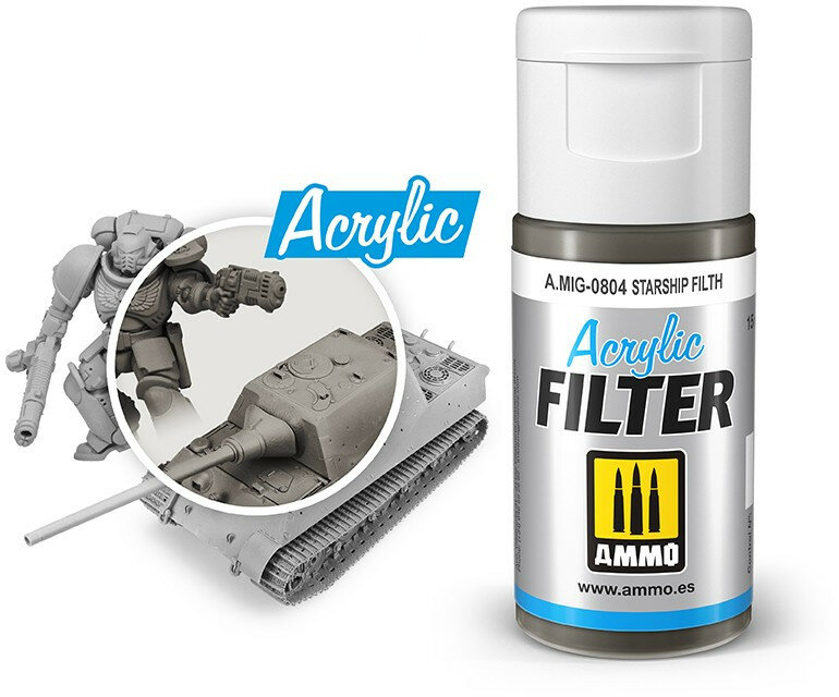AMMO Starship Filth Filter Acrylic Mig #0804