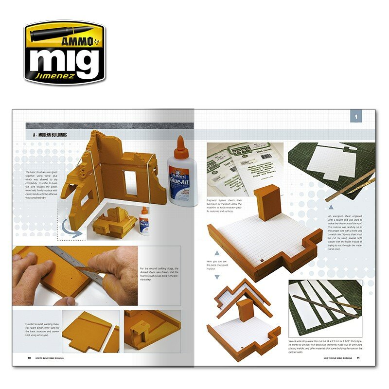 AMMO Mig Modelling School: Urban Dioramas Book
