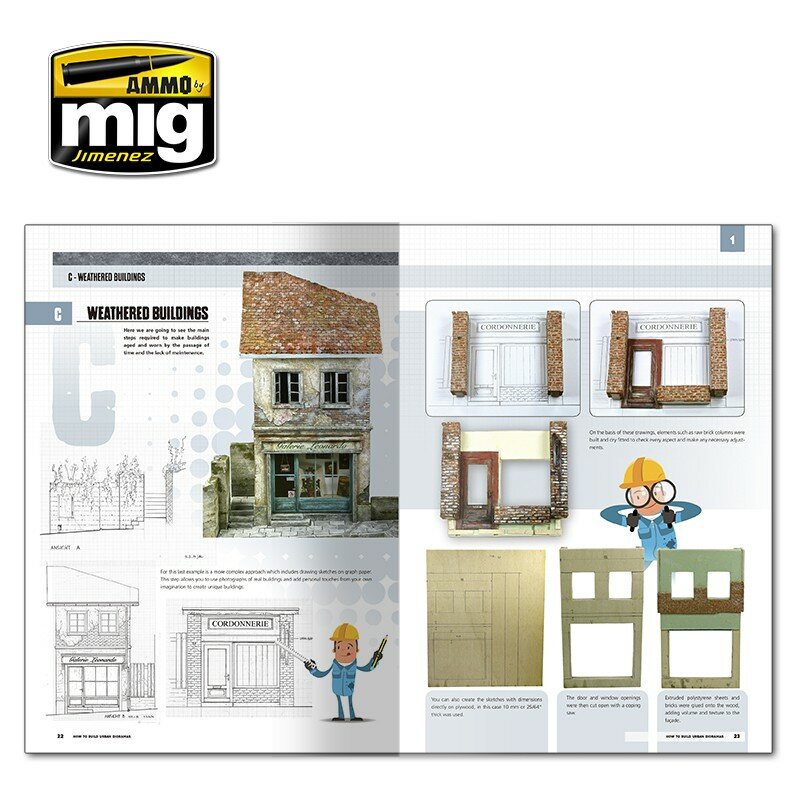 AMMO Mig Modelling School: Urban Dioramas Book