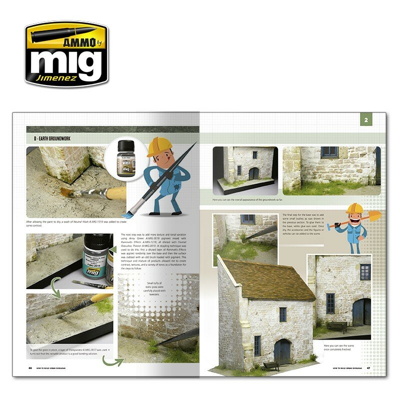 AMMO Mig Modelling School: Urban Dioramas Book