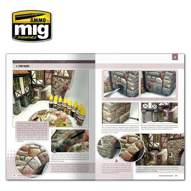 AMMO Mig Modelling School: Urban Dioramas Book