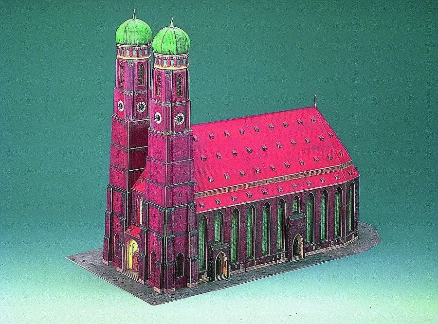 Schreiber Bogen - Frauenkirche Munchen (72459)