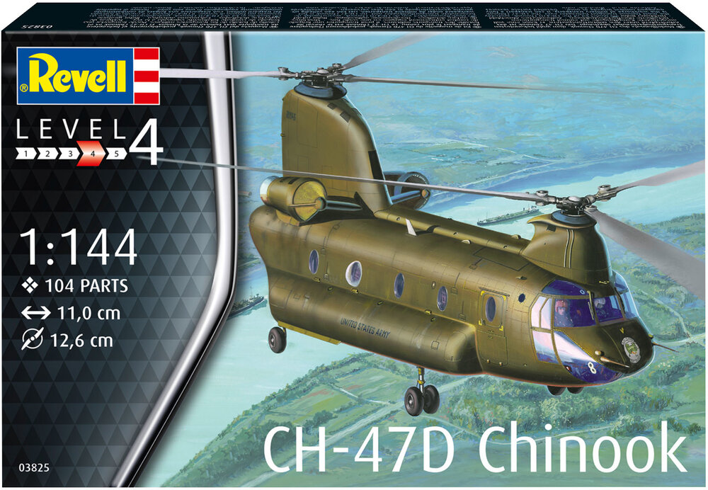 Revell 03825 CH-47D Chinook 1:144