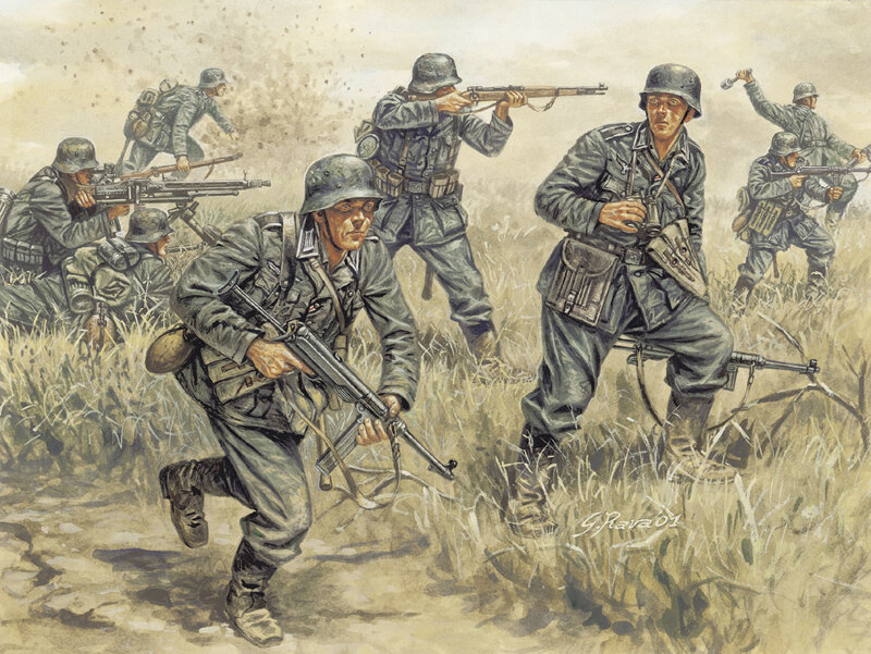 Italeri 6033 German Infantry 1:72