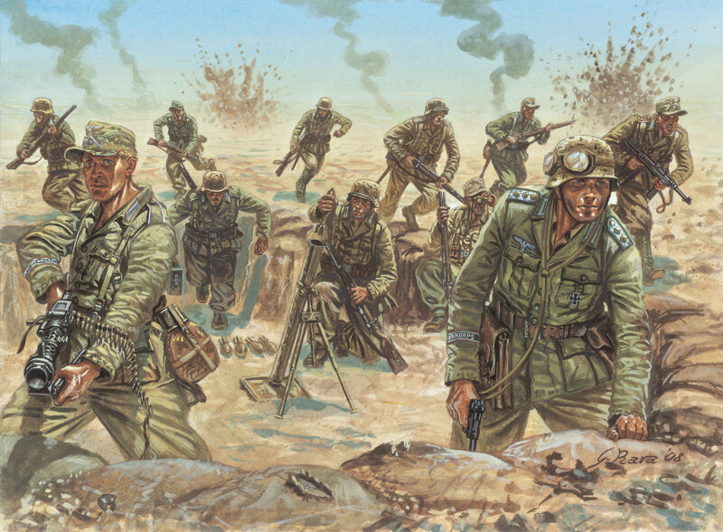 Italeri 6099 D.A.K. Infantry 1:72